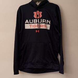 Under Armour Navy Auburn Tigers Hooded Pullover